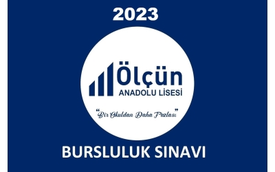2023 - 2024 EĞİTİM ÖĞRETİM DÖNEMİ İÇİN BAŞARI İNDİRİMLERİNİN UYGULANACAĞI BURSLULUK SINAVI