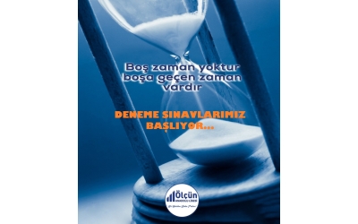 Özel Ölçün Anadolu Lisesi’nde Her Cumartesi TYT – AYT Deneme Sınavı Uygulaması