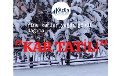 KAR TATİLİ 