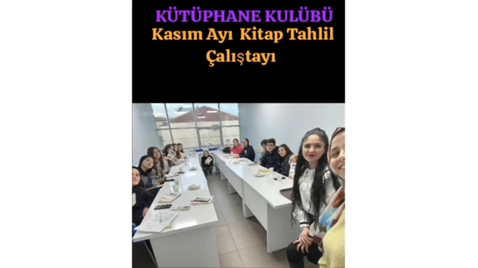 KİTAP TAHLİL ÇALIŞTAYI