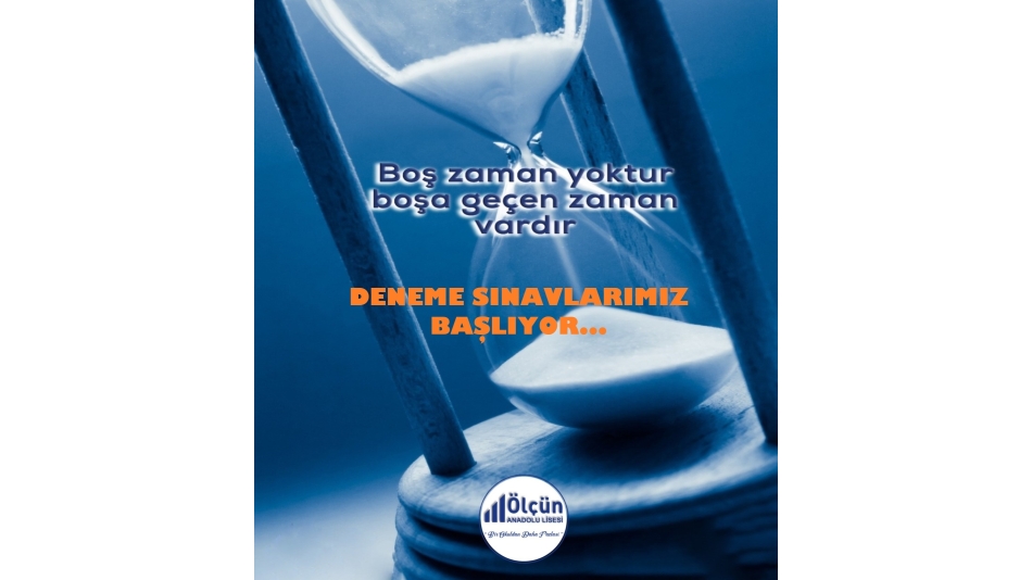 2025 - 2026 Eğitim Öğretim Dönemi DENEME SINAVLARIMIZ Devam Ediyor...
